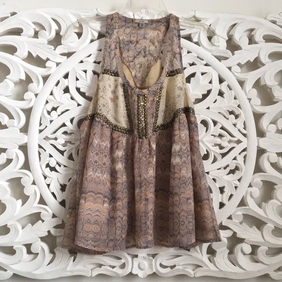 Urban Outfitters Main Event Embellished Tank Top - Picture 5 of 8